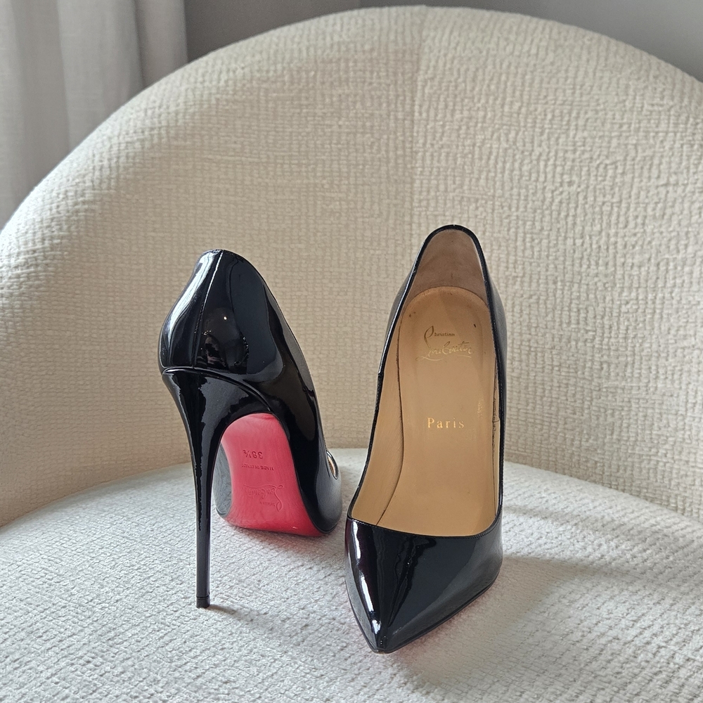 Patent Black Christian Louboutin So Kates